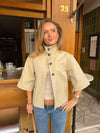 Malin Tomkins 3/4 sleeve jacket - Beige