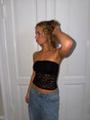 Zera lace top - Black