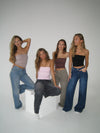Core tube top - Espresso