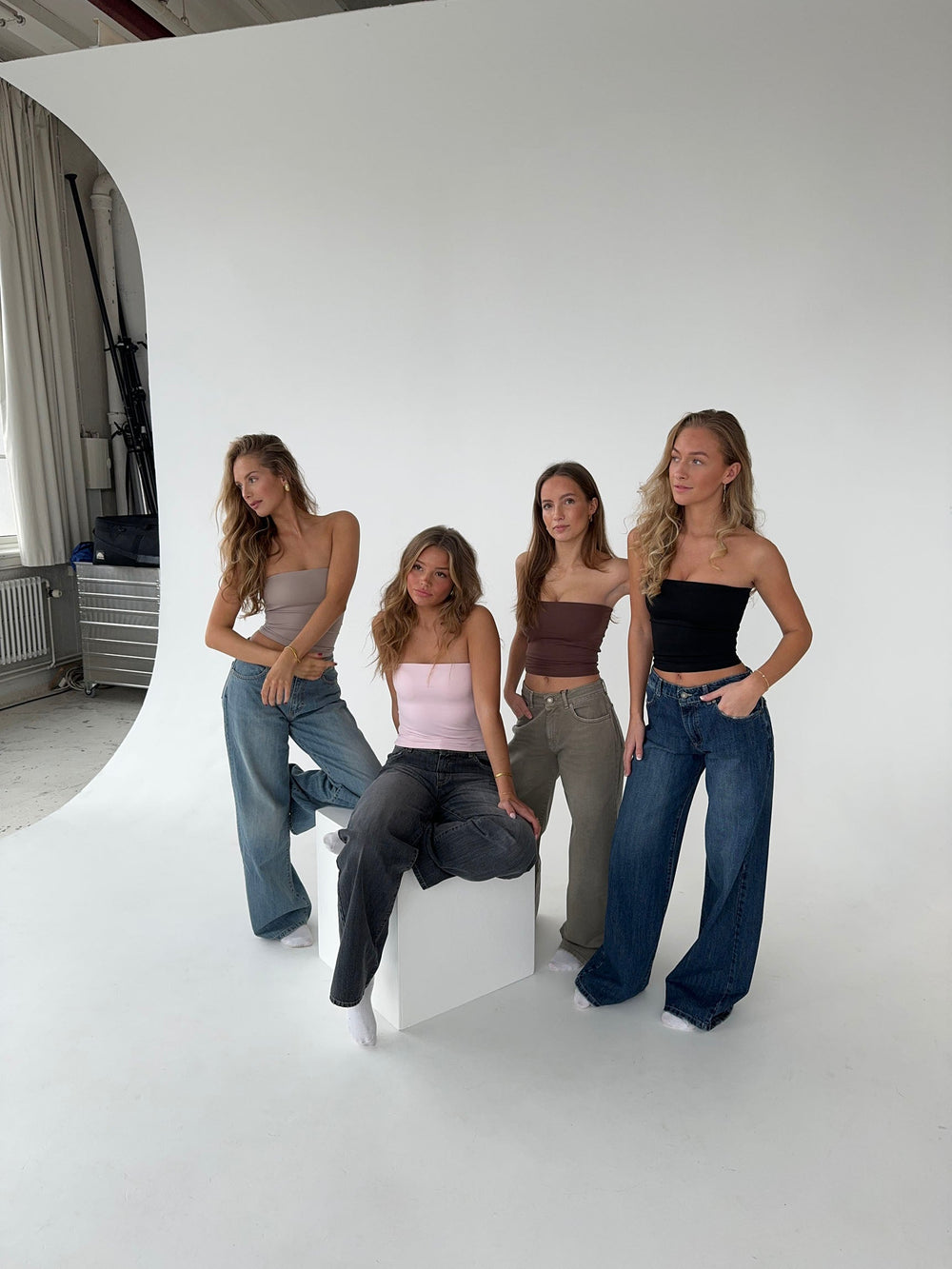 Core tube top - Espresso