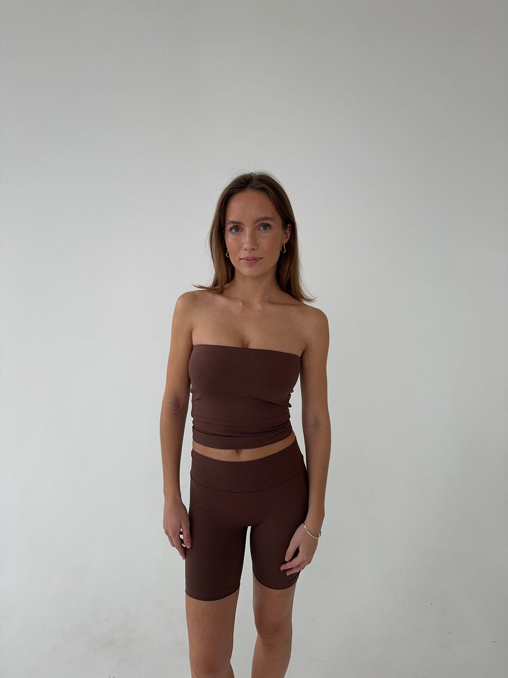 Core tube top - Espresso
