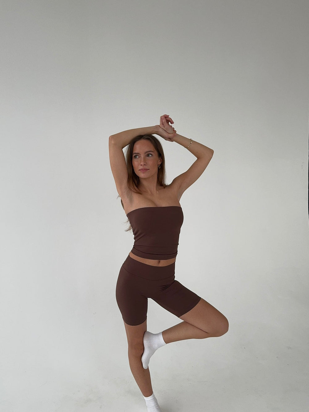 Core tube top - Espresso