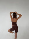 Core tube top - Espresso