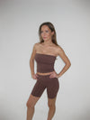 Core tube top - Espresso
