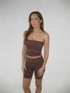 Core tube top - Espresso