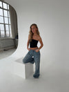 Core tube top - Jet Black