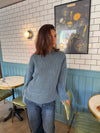 Silkeline turtleneck - Blue