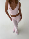 Ultimate v-neck top - Candyfloss