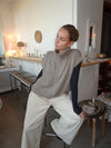 Fiona high neck vest - Beige