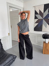 Linua vest with turtleneck - Grey
