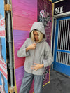 Ashley windbreaker jacket - Beige