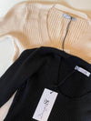 Mana knit blouse - Black