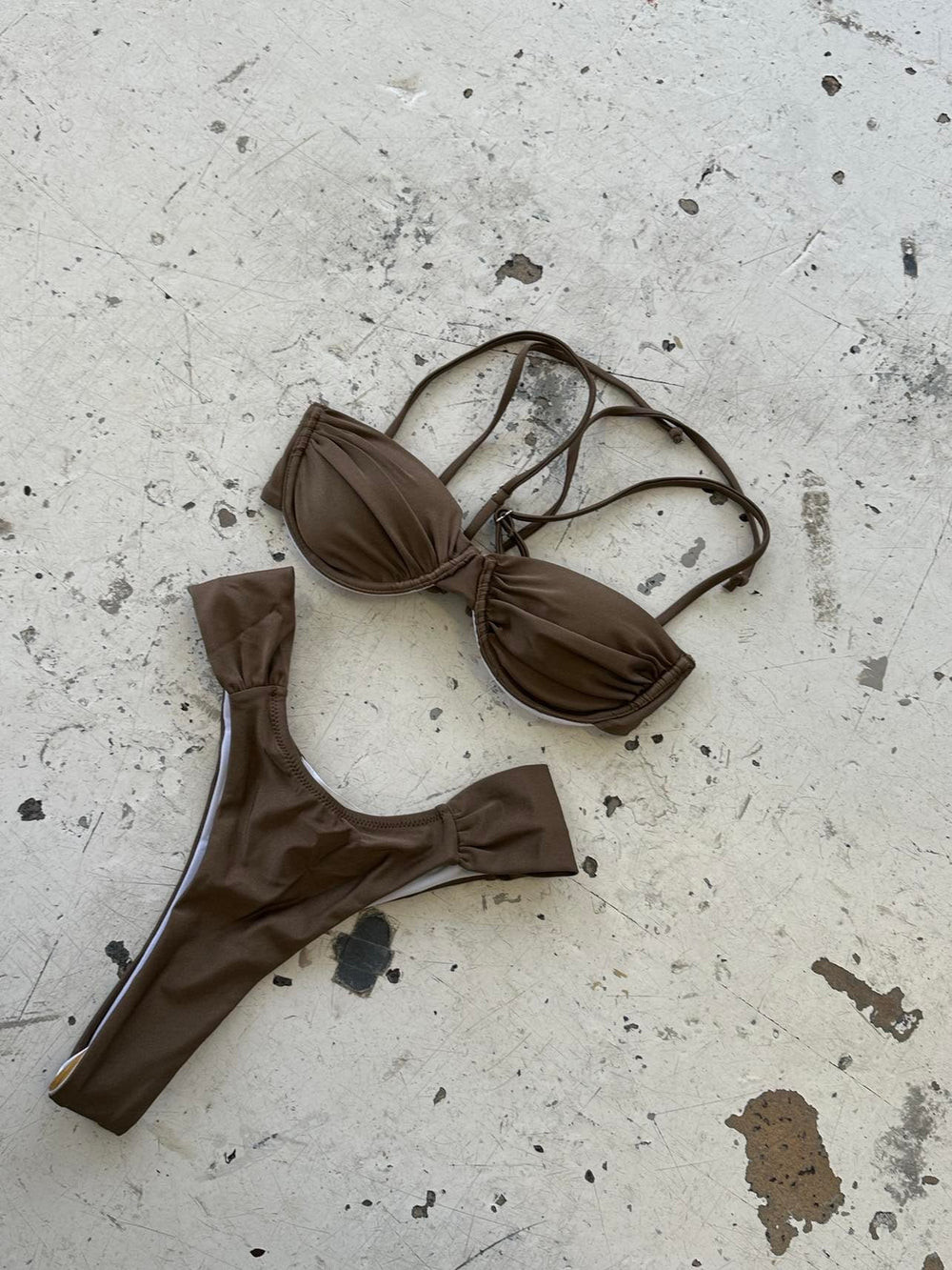 Zelena bikini - brown