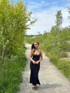 Alora dress - Dark navy