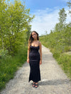 Alora dress - Dark navy