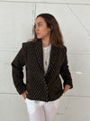 Astoria jacket/blazer - Black/Beige