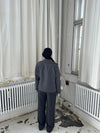 Melania suit jacket - Grey