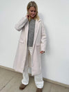 Paisley coat - off white/white