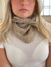 Gabi triangle scarf - Beige