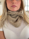 Gabi triangle scarf - Beige
