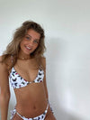 Antiqua bikini - white with butterflies